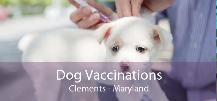 Dog Vaccinations Clements - Maryland