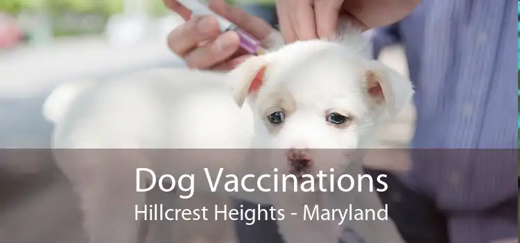 Dog Vaccinations Hillcrest Heights - Maryland