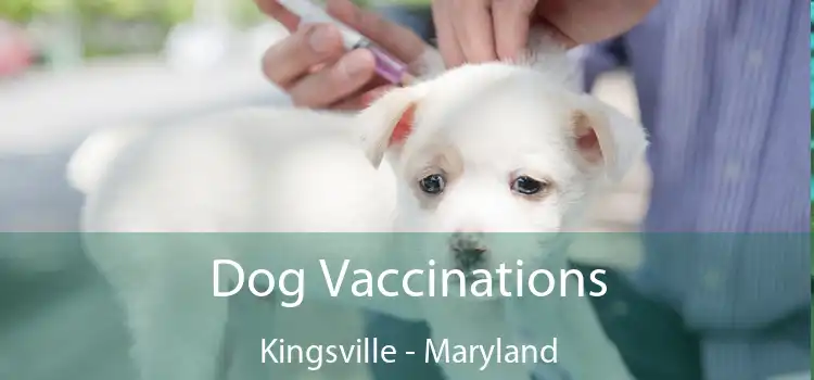 Dog Vaccinations Kingsville - Maryland