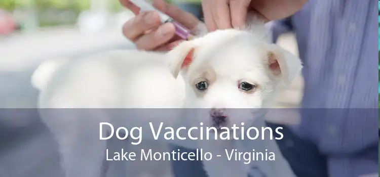 Dog Vaccinations Lake Monticello - Virginia