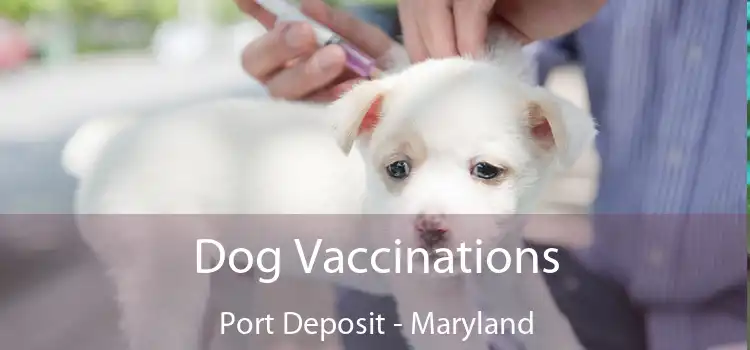 Dog Vaccinations Port Deposit - Maryland
