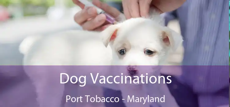 Dog Vaccinations Port Tobacco - Maryland