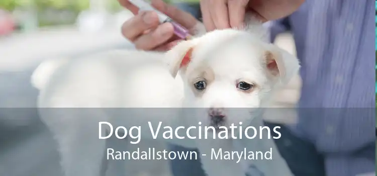 Dog Vaccinations Randallstown - Maryland