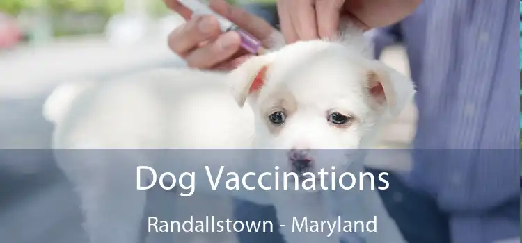 Dog Vaccinations Randallstown - Maryland