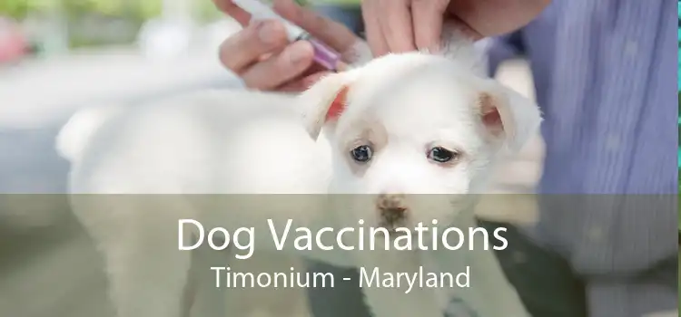 Dog Vaccinations Timonium - Maryland