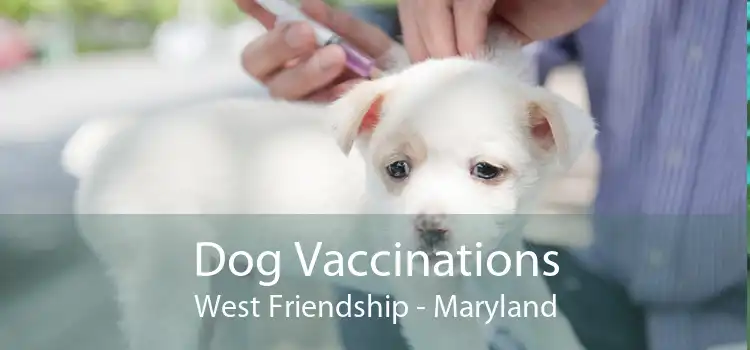 Dog Vaccinations West Friendship - Maryland