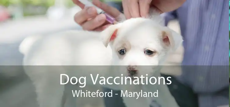 Dog Vaccinations Whiteford - Maryland