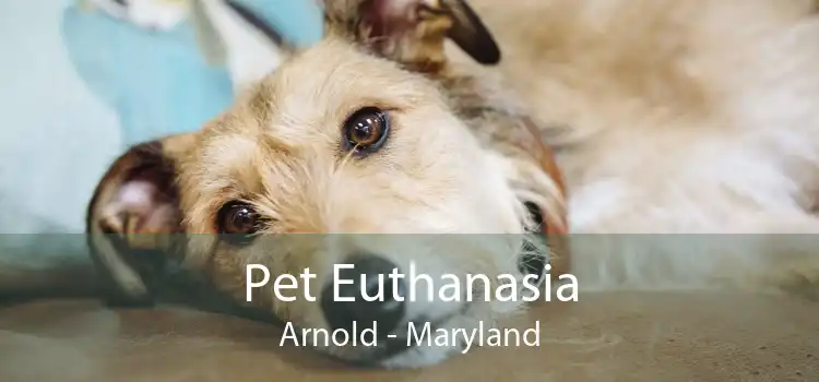 Pet Euthanasia Arnold - Maryland